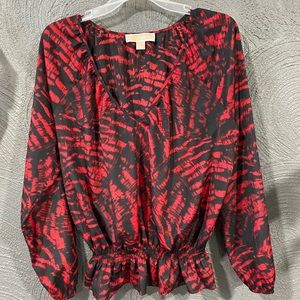 ❤️MICHAEL KORS🖤V NECK BLOUSE